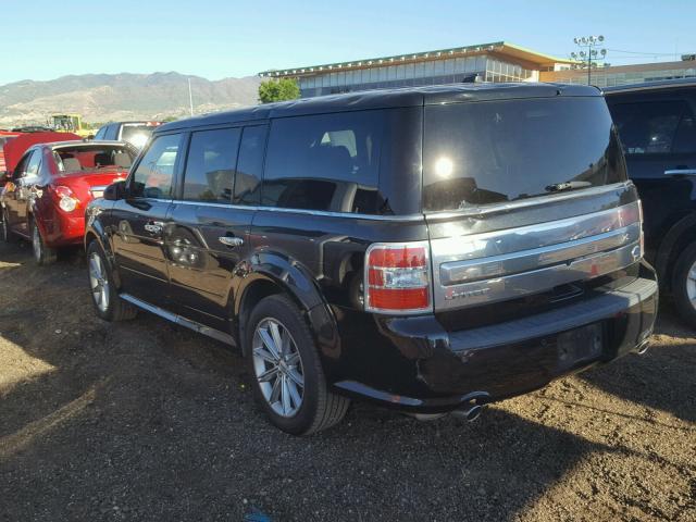 2FMGK5D80EBD16330 - 2014 FORD FLEX LIMIT BLACK photo 3