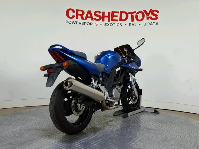 JS1VP53A762105676 - 2006 SUZUKI SV650 BLUE photo 8