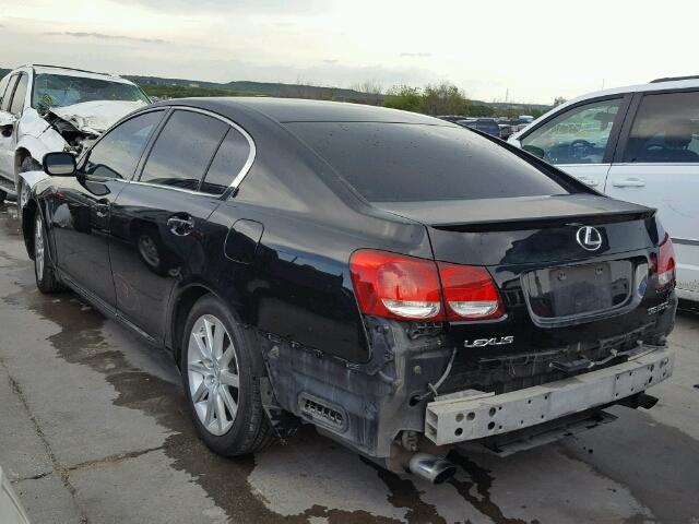 JTHBH96S465038341 - 2006 LEXUS GS GENERAT BLACK photo 3