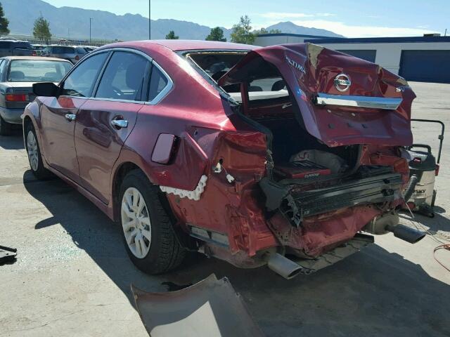 1N4AL3AP6FN311698 - 2015 NISSAN ALTIMA RED photo 3