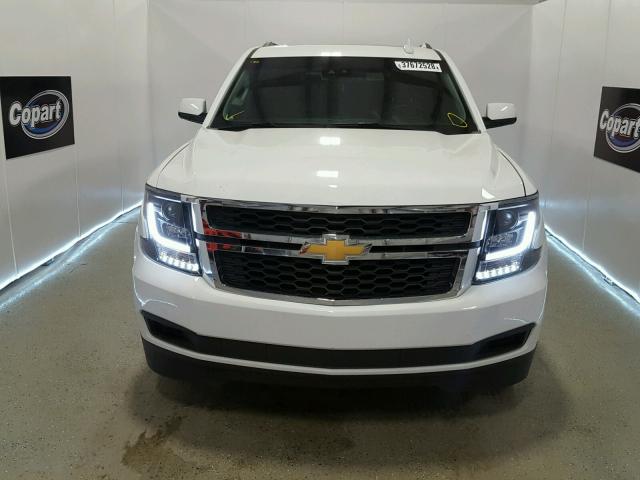 1GNSCHKC9GR111875 - 2016 CHEVROLET SUBURBAN C WHITE photo 9