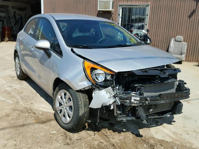 KNADM5A33G6676491 - 2016 KIA RIO LX SILVER photo 1