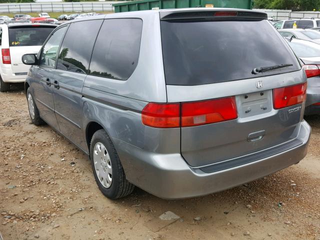 2HKRL1851YH620097 - 2000 HONDA ODYSSEY LX GRAY photo 3