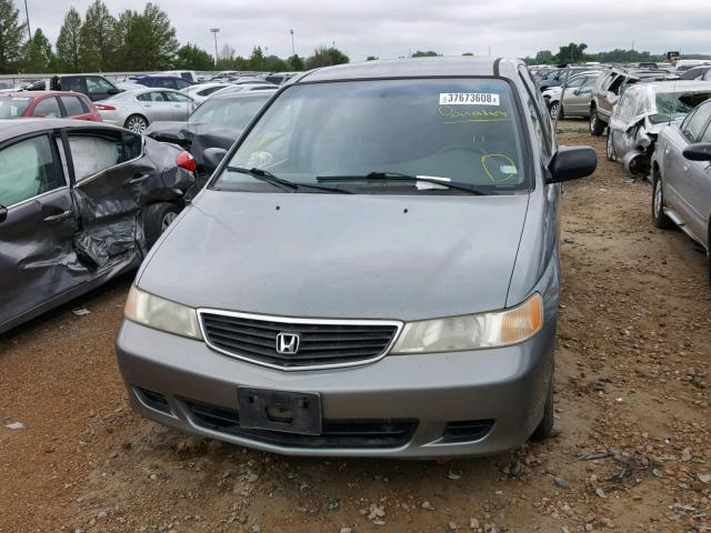 2HKRL1851YH620097 - 2000 HONDA ODYSSEY LX GRAY photo 9