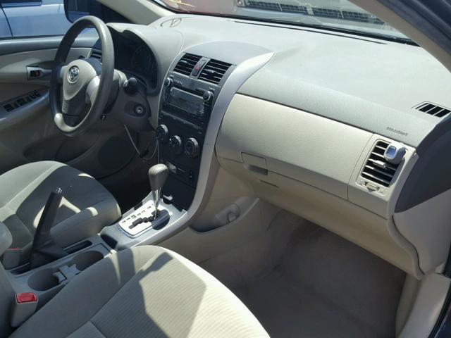 1NXBU4EE7AZ259048 - 2010 TOYOTA COROLLA BA CHARCOAL photo 5