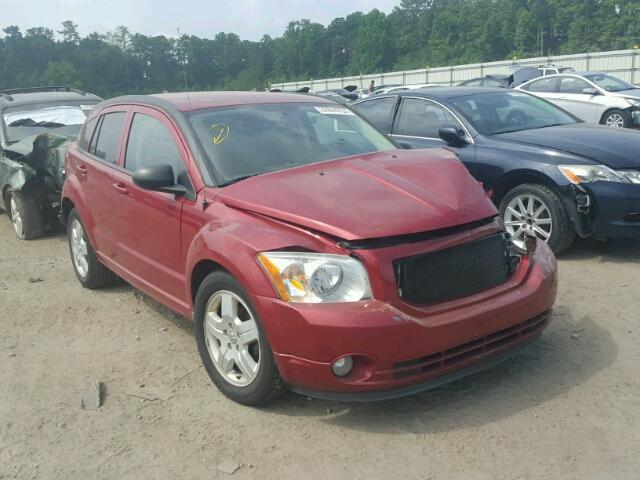 1B3HB48A09D180251 - 2009 DODGE CALIBER SX BURGUNDY photo 1