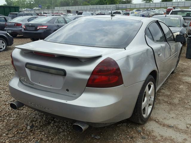 2G2WC55C171233647 - 2007 PONTIAC GRAND PRIX SILVER photo 4