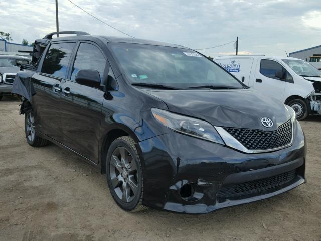 5TDXK3DC7FS635737 - 2015 TOYOTA SIENNA SPO BLACK photo 1