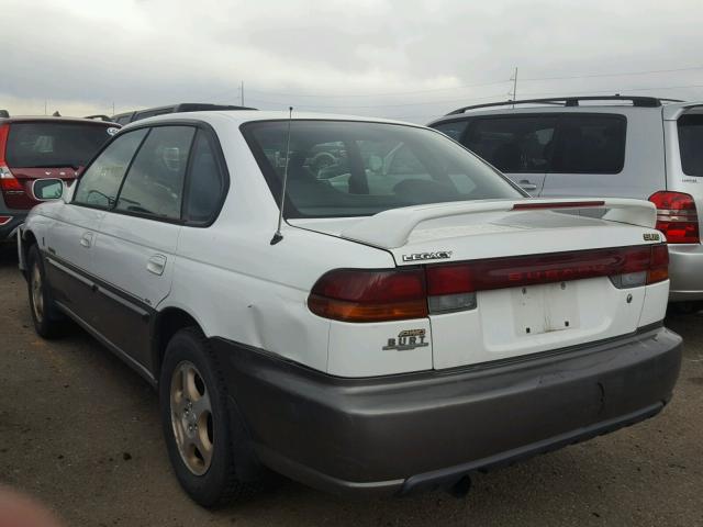 4S3BD6851X7243284 - 1999 SUBARU LEGACY 30T WHITE photo 3