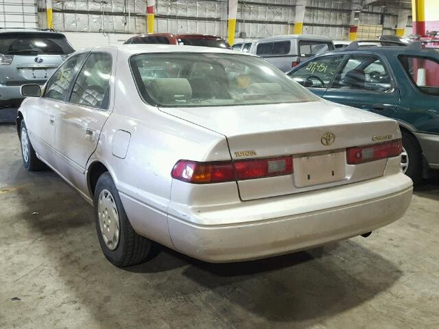 4T1BG22K1VU810280 - 1997 TOYOTA CAMRY CE BEIGE photo 3