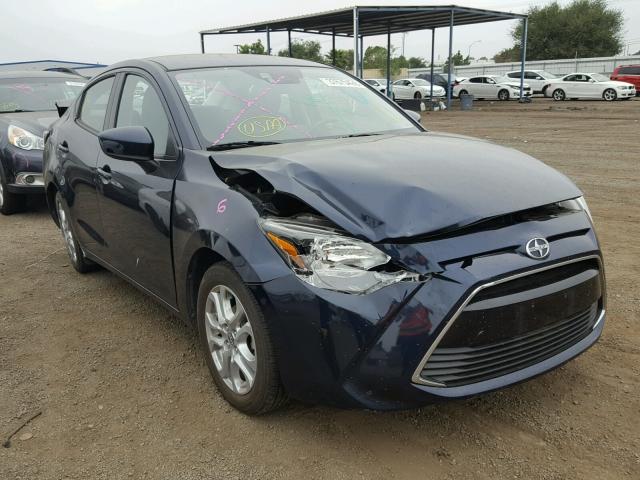 3MYDLBZV1GY124296 - 2016 TOYOTA SCION IA BLUE photo 1