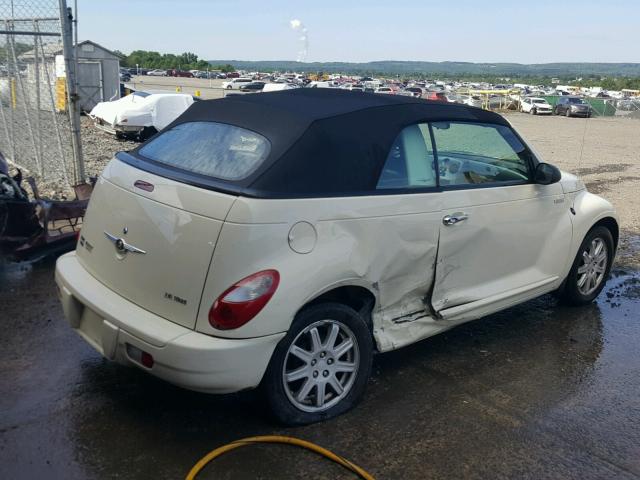 3C3HY55EX6T314610 - 2006 CHRYSLER PT CRUISER WHITE photo 4