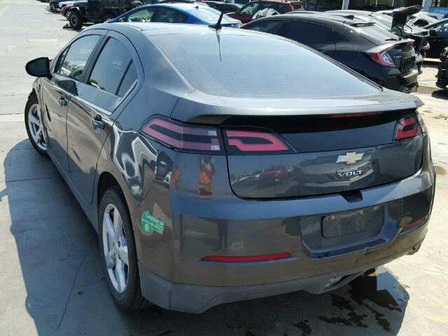 1G1RF6E45DU149032 - 2013 CHEVROLET VOLT GRAY photo 3