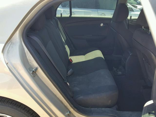 1G1ZC5EB3AF293518 - 2010 CHEVROLET MALIBU 1LT 棕色 照片 6