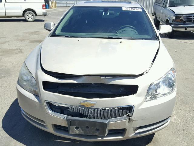 1G1ZC5EB3AF293518 - 2010 CHEVROLET MALIBU 1LT 棕色 照片 9
