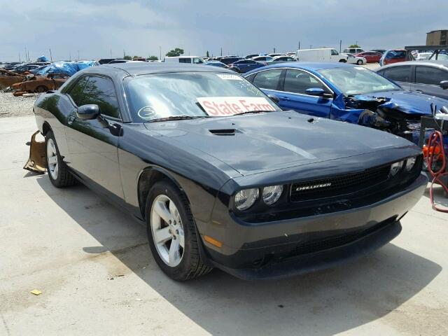 2B3CJ4DG6BH510667 - 2011 DODGE CHALLENGER BLACK photo 1