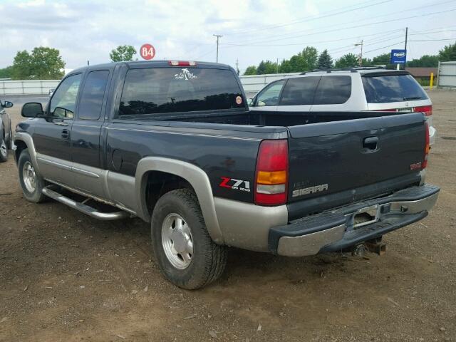 2GTEK19T331159378 - 2003 GMC NEW SIERRA GRAY photo 3