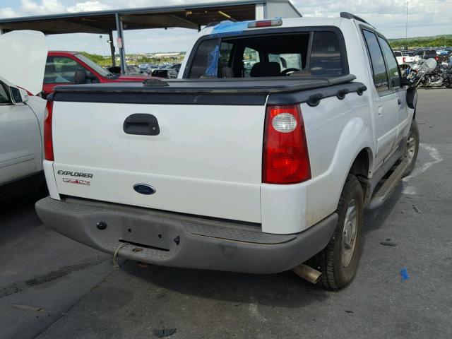 1FMZU67E22UB40400 - 2002 FORD EXPLORER S WHITE photo 4