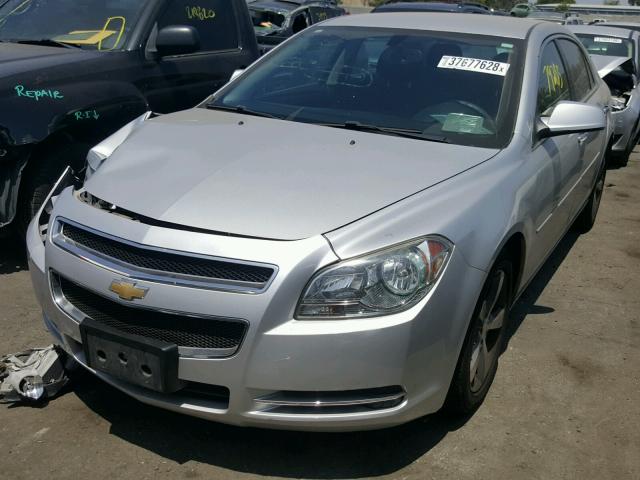 1G1ZC5EU0CF251201 - 2012 CHEVROLET MALIBU 1LT 银色 照片 2