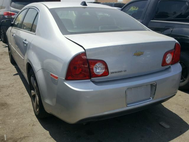 1G1ZC5EU0CF251201 - 2012 CHEVROLET MALIBU 1LT 银色 照片 3