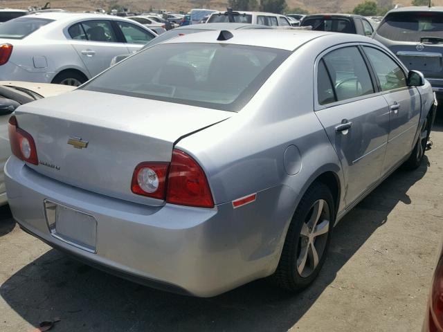 1G1ZC5EU0CF251201 - 2012 CHEVROLET MALIBU 1LT 银色 照片 4