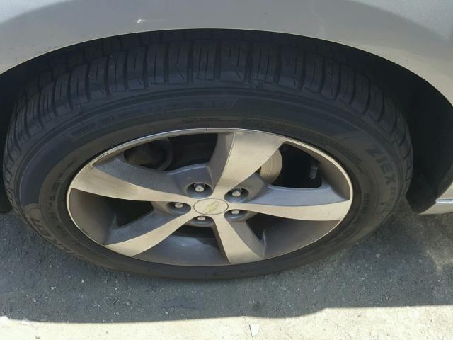 1G1ZC5EU0CF251201 - 2012 CHEVROLET MALIBU 1LT 银色 照片 9