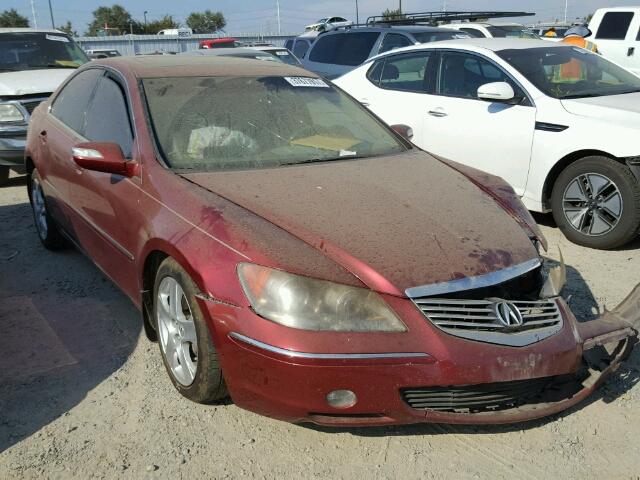 JH4KB16555C003749 - 2005 ACURA RL RED photo 1