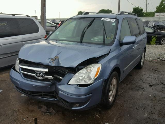 KNDMC233776023678 - 2007 HYUNDAI ENTOURAGE BLUE photo 2