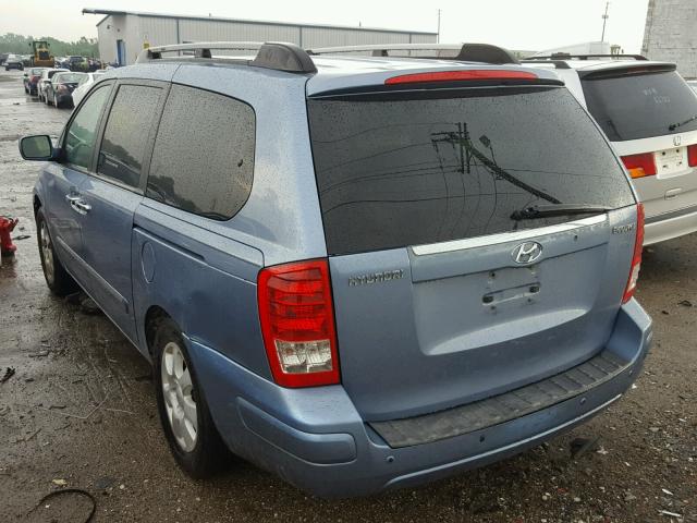 KNDMC233776023678 - 2007 HYUNDAI ENTOURAGE BLUE photo 3