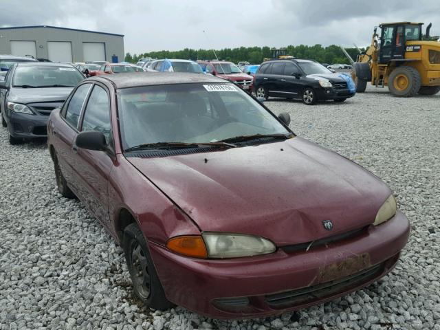 JB3EA36C5RU065701 - 1994 DODGE COLT BURGUNDY photo 1