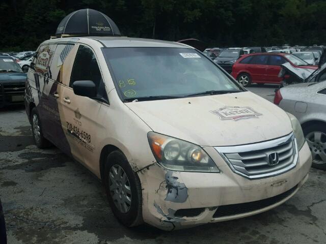 5FNRL38298B096715 - 2008 HONDA ODYSSEY LX RED photo 1