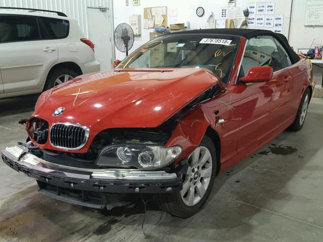 WBABW33456PX83756 - 2006 BMW 325 CI RED photo 2