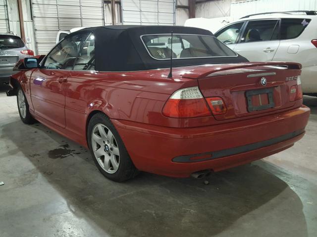 WBABW33456PX83756 - 2006 BMW 325 CI RED photo 3