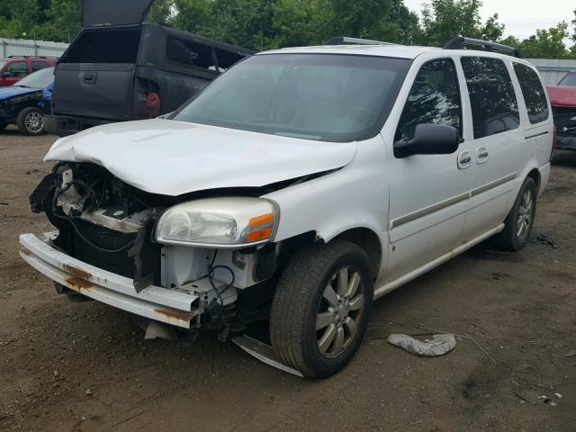 5GADV33147D185036 - 2007 BUICK TERRAZA CX WHITE photo 2