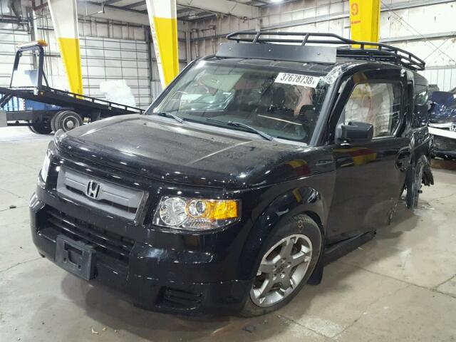 5J6YH18947L002888 - 2007 HONDA ELEMENT SC BLACK photo 2