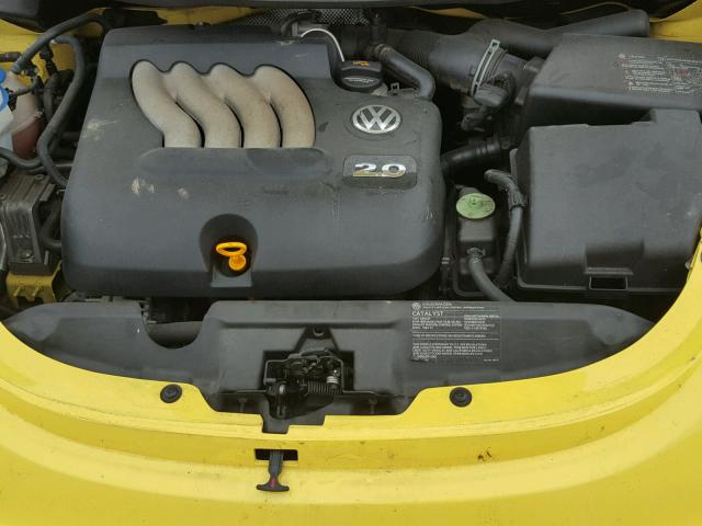 3VWCK31C55M413552 - 2005 VOLKSWAGEN NEW BEETLE 黄色 照片 7