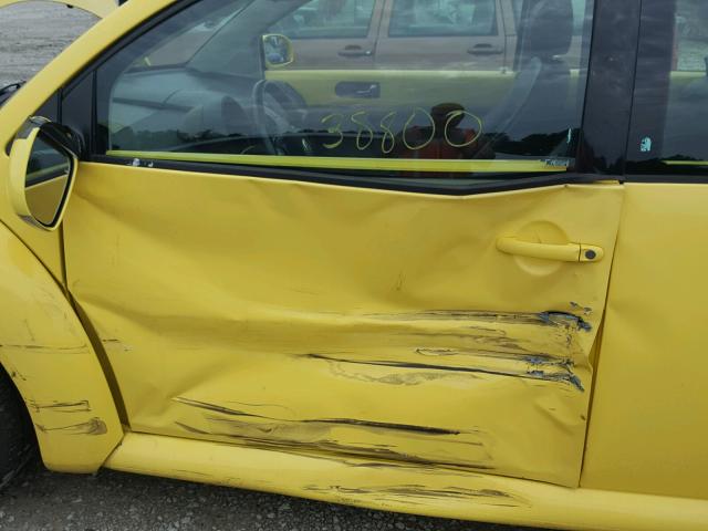 3VWCK31C55M413552 - 2005 VOLKSWAGEN NEW BEETLE 黄色 照片 9