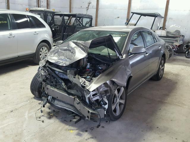 1G1ZC5E02CF173338 - 2012 CHEVROLET MALIBU 1LT თაფლისფერი ფოტო 2