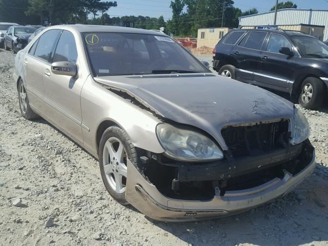 WDBNG70J55A451508 - 2005 MERCEDES-BENZ S 430 GOLD photo 1