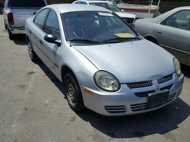 1B3ES26C53D236722 - 2003 DODGE NEON SE SILVER photo 1