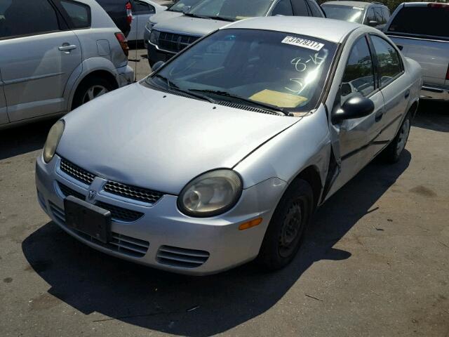 1B3ES26C53D236722 - 2003 DODGE NEON SE SILVER photo 2