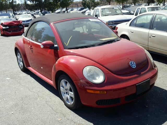 3VWRG31Y27M410098 - 2007 VOLKSWAGEN NEW BEETLE 红色 照片 1