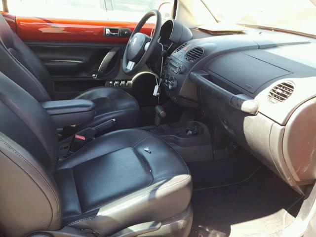 3VWRG31Y27M410098 - 2007 VOLKSWAGEN NEW BEETLE 红色 照片 5