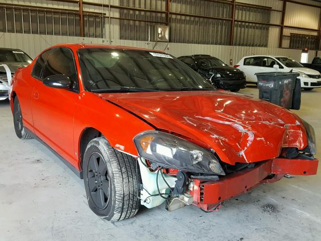 2G1WM15K469271276 - 2006 CHEVROLET MONTE CARL წითელი ფოტო 1