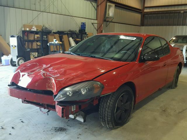 2G1WM15K469271276 - 2006 CHEVROLET MONTE CARL წითელი ფოტო 2