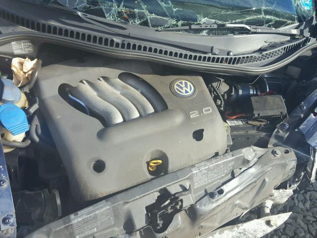 3VWCC21C0XM418555 - 1999 VOLKSWAGEN NEW BEETLE 蓝色 照片 7