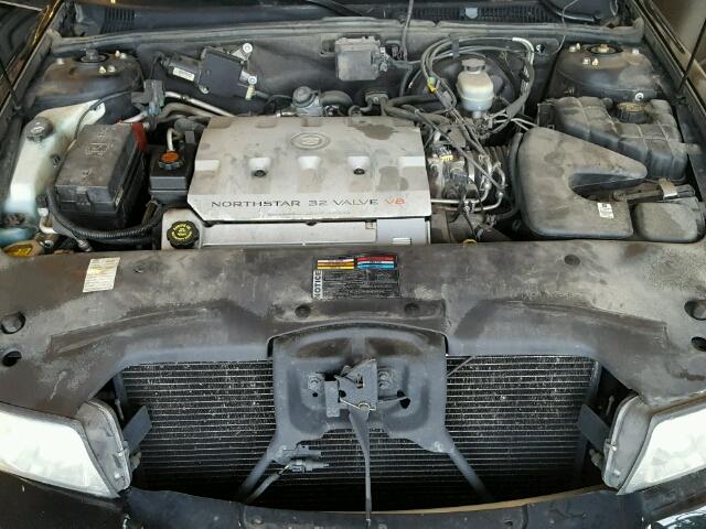 1G6KS54Y62U110453 - 2002 CADILLAC SEVILLE SL BLACK photo 7