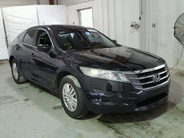 5J6TF3H58CL000399 - 2012 HONDA CROSSTOUR BLACK photo 1