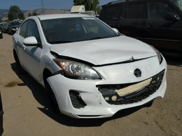 JM1BL1UG2C1525315 - 2012 MAZDA 3 WHITE photo 1