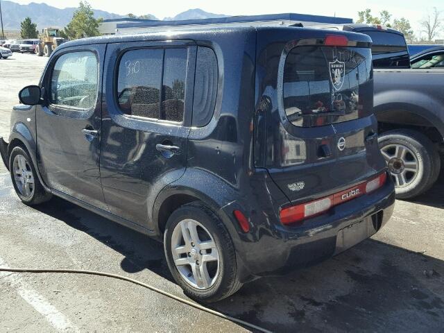 JN8AZ2KR9AT169164 - 2010 NISSAN CUBE BASE BLACK photo 3